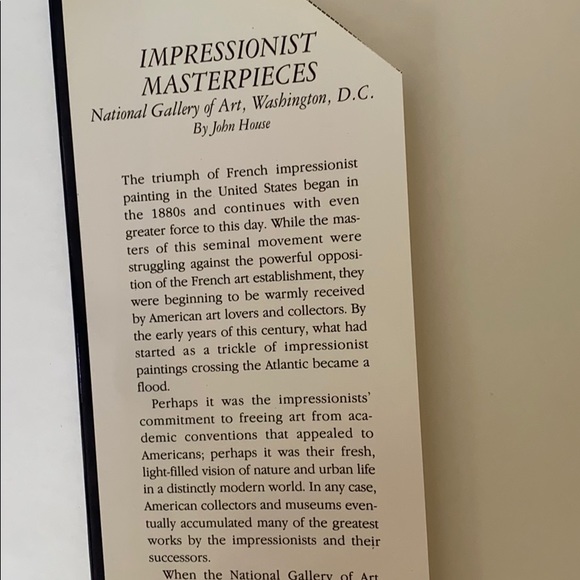 Accents Impressionist Masterpieces Coffee Table Book Poshmark